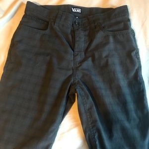 Dark gray vans shorts